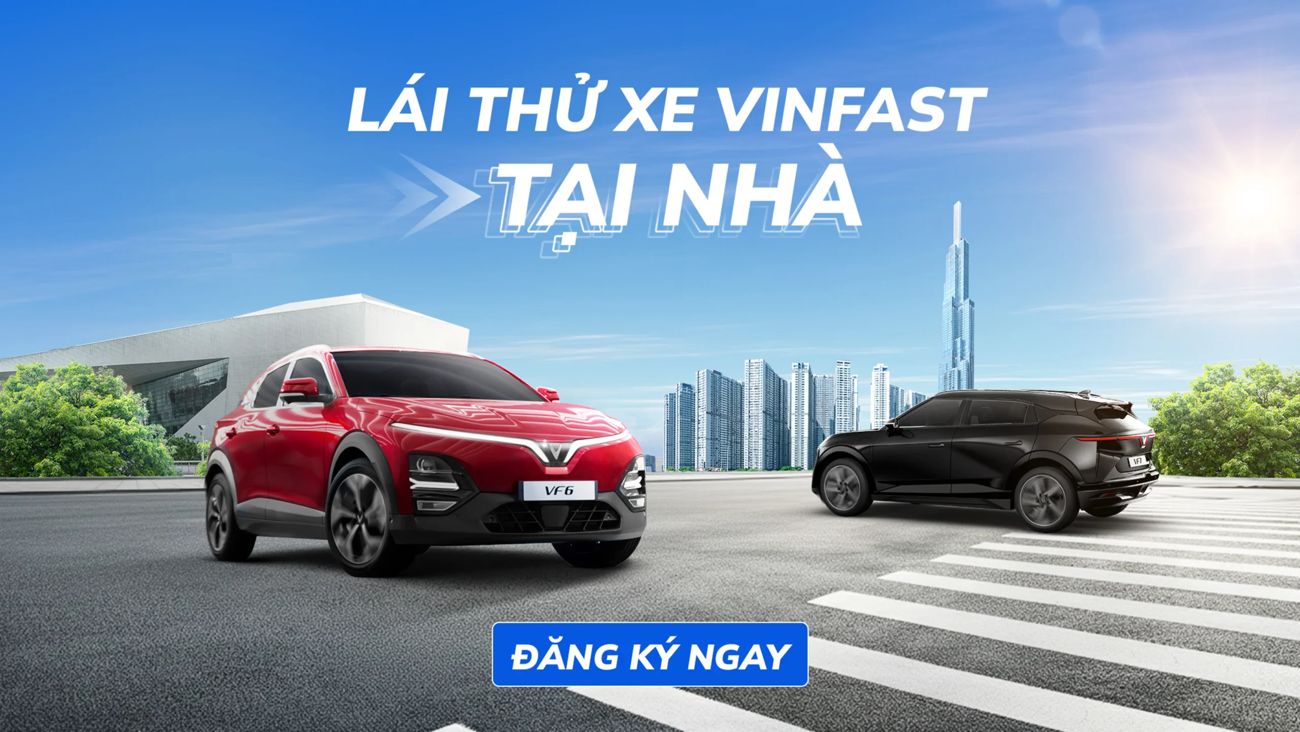vinfast hồ chí minh banner