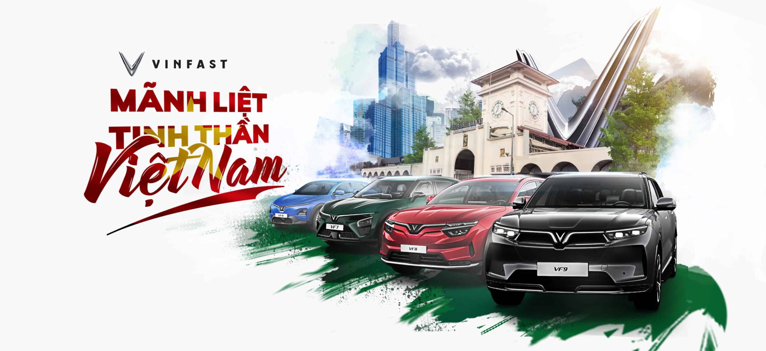 vinfast hồ chí minh banner