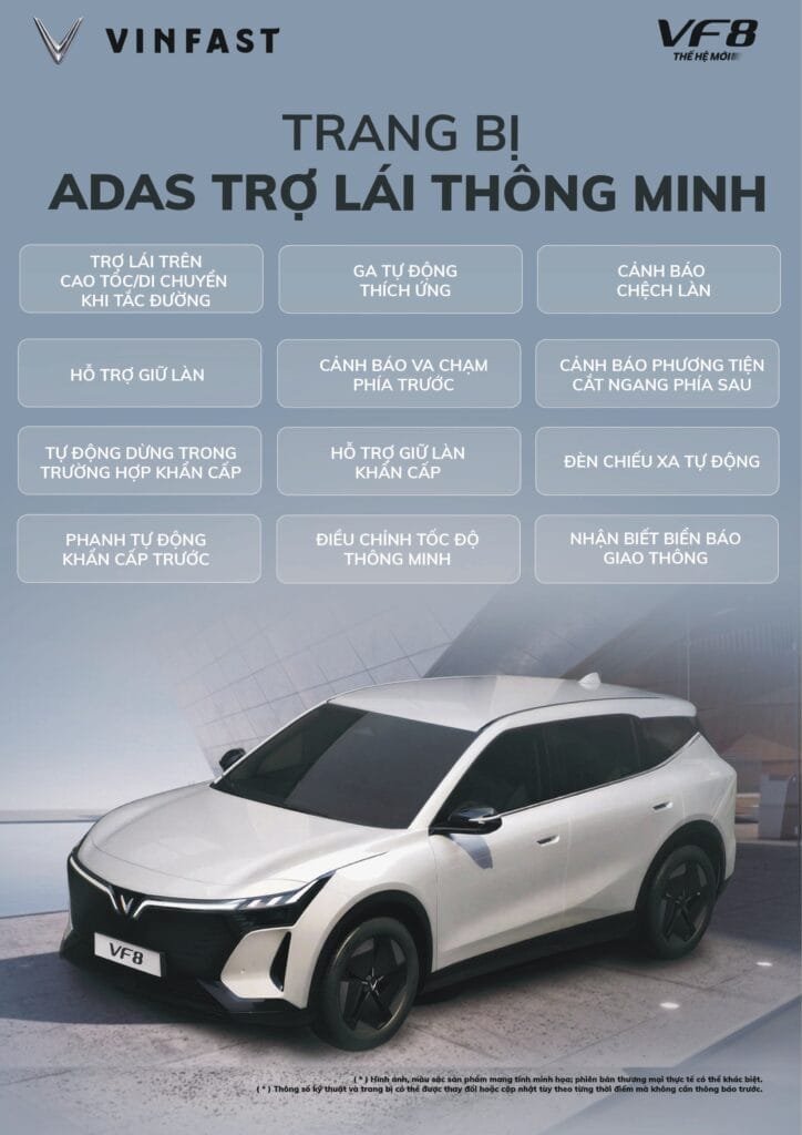 Hệ thống an toàn vượt trội và gói ADAS tiên tiến
